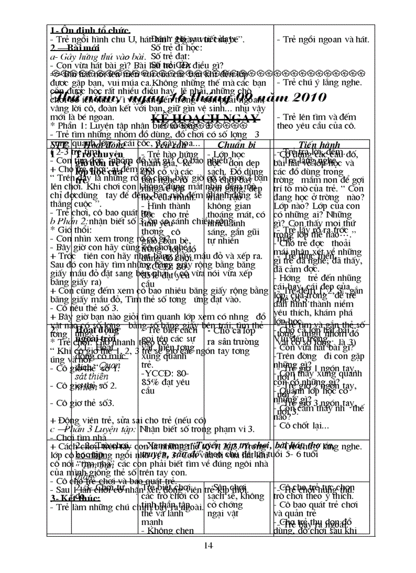 image for page Giáo án tuần 2 chủ điểm 1