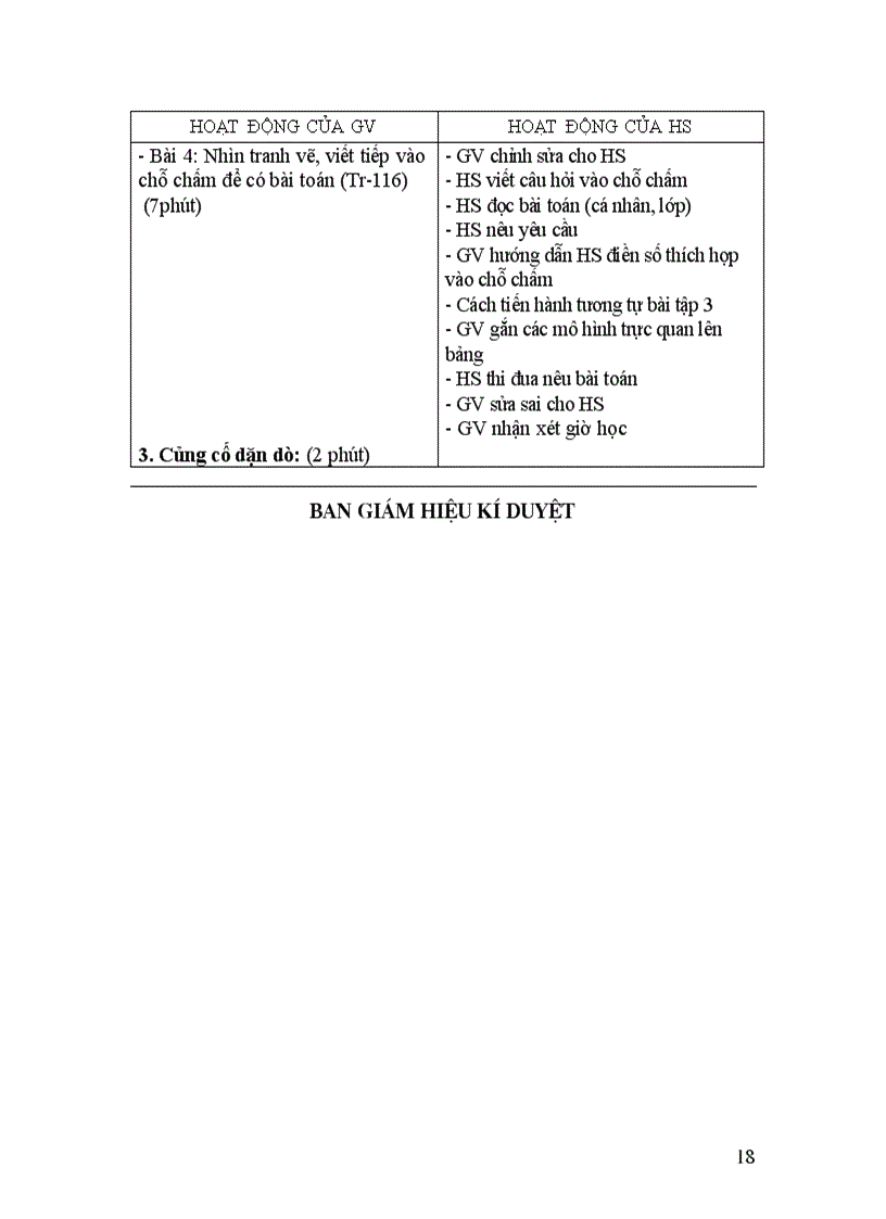 image for page Giáo án Tuần 21 Lớp 1