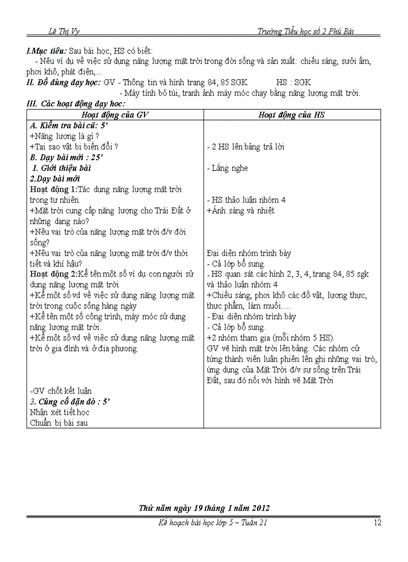 image for page Giáo án tuần 21 lớp 5