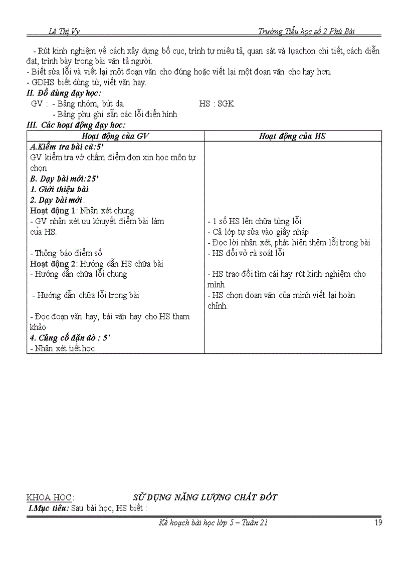 image for page Giáo án tuần 21 lớp 5