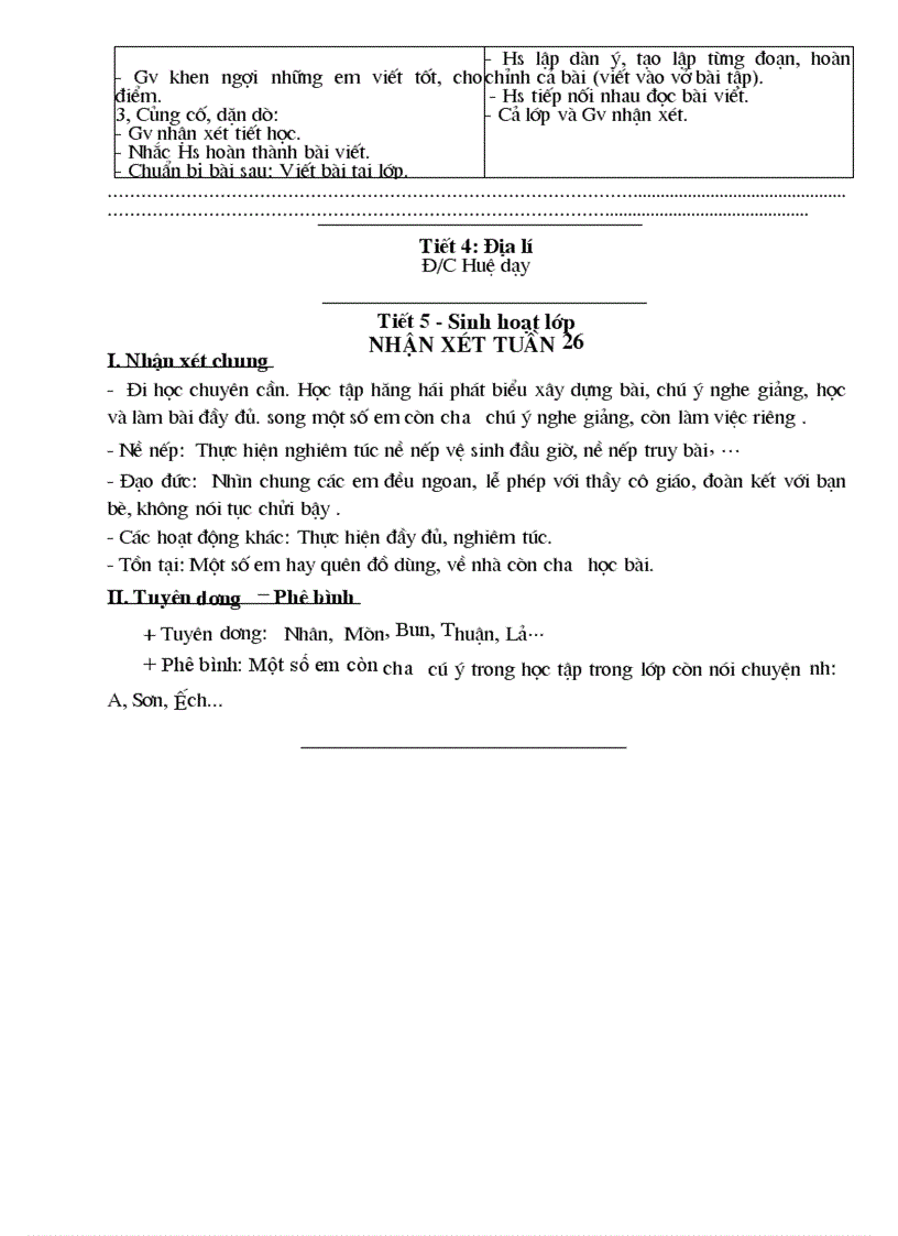 image for page Giáo án tuần 26