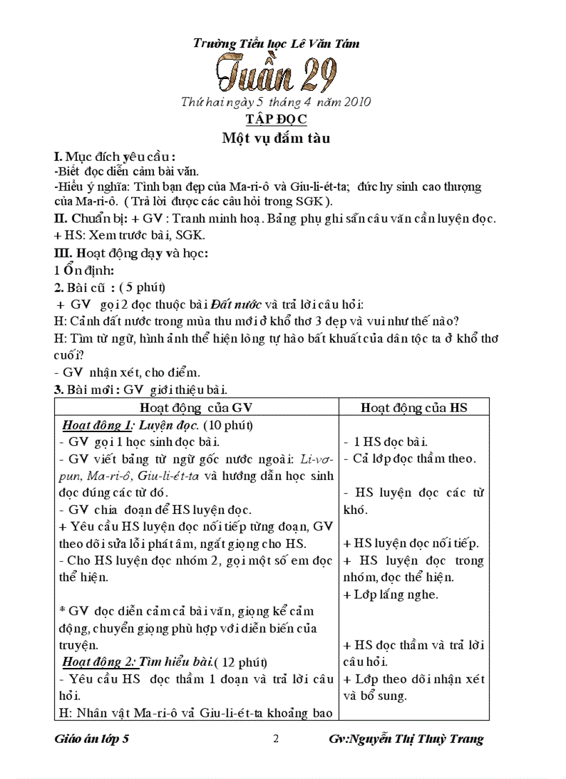 image for page Giao an tuan 29 ckt