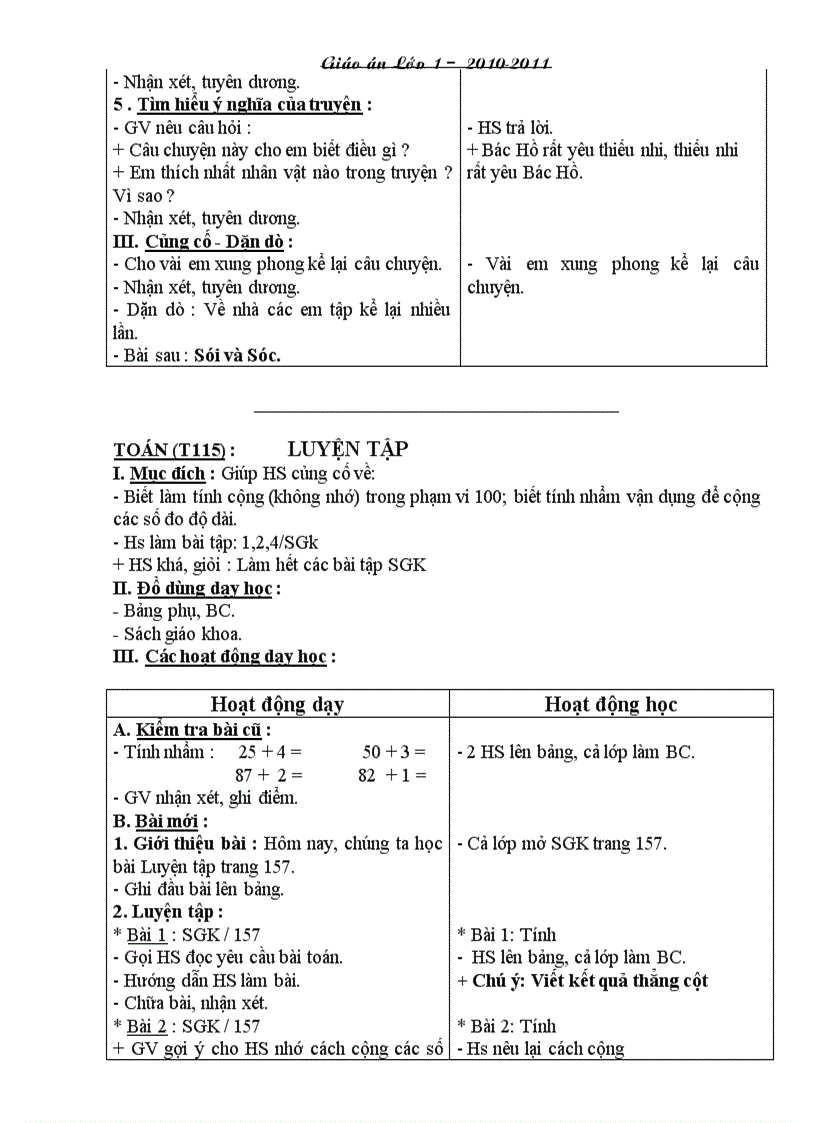image for page Giáo án tuần 29 lớp 1