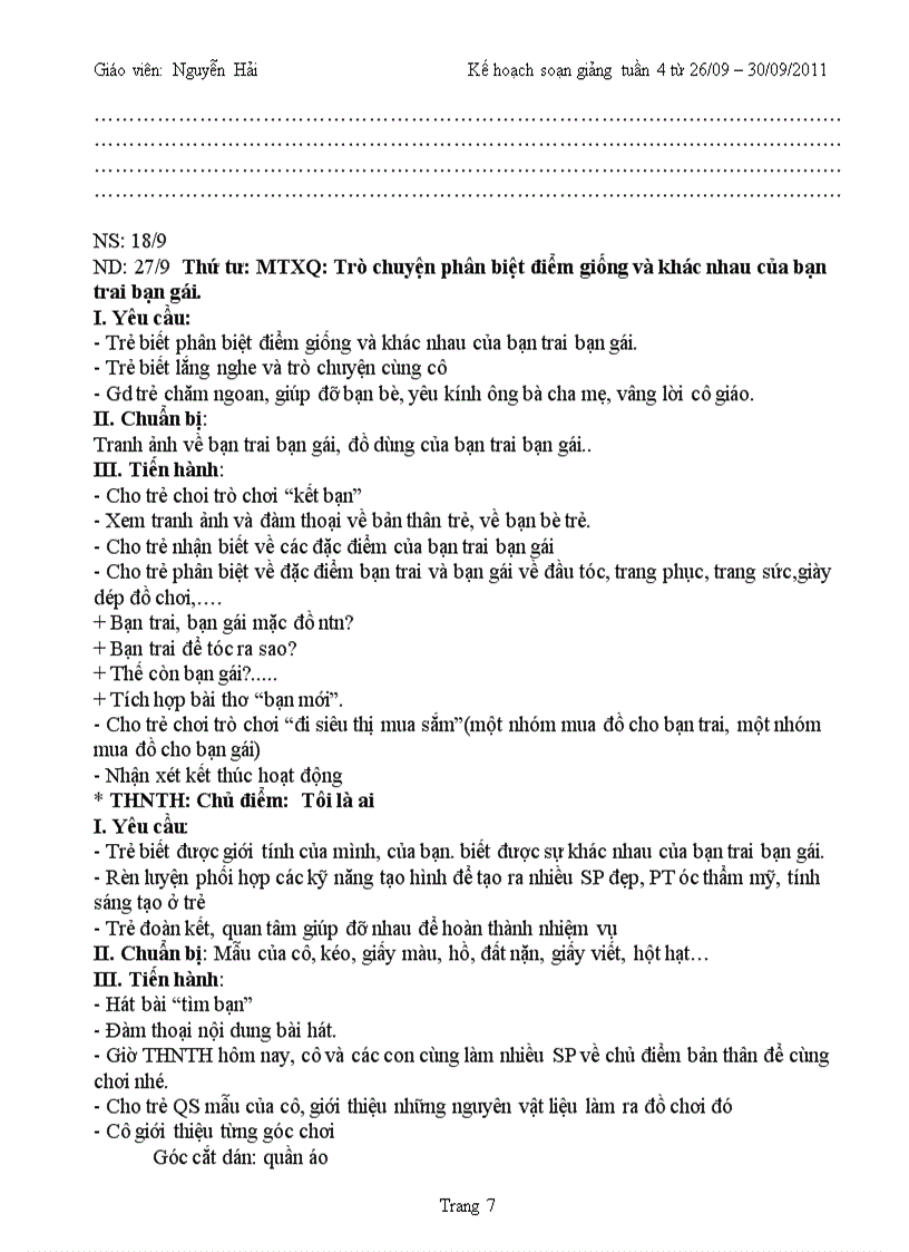 image for page Giáo án tuần 4 2011