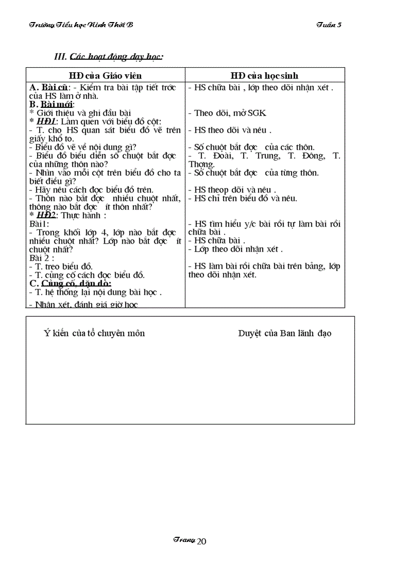 image for page Giáo án tuần 5 lớp 4 CKTKN