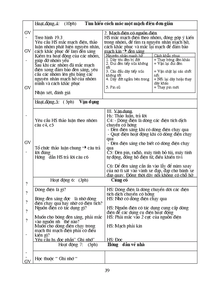 image for page Giao an vat li 7