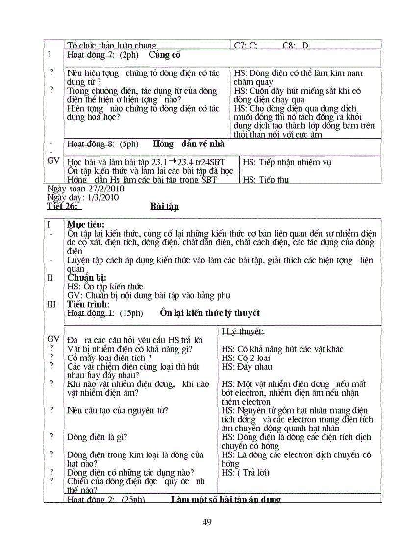 image for page Giao an vat li 7