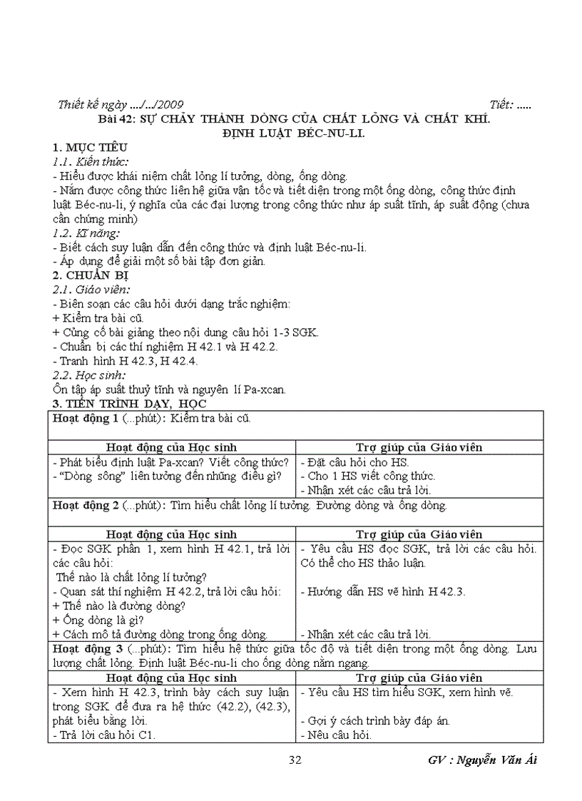 image for page Giao an VAT LY 10 NC HK II hot kha day du