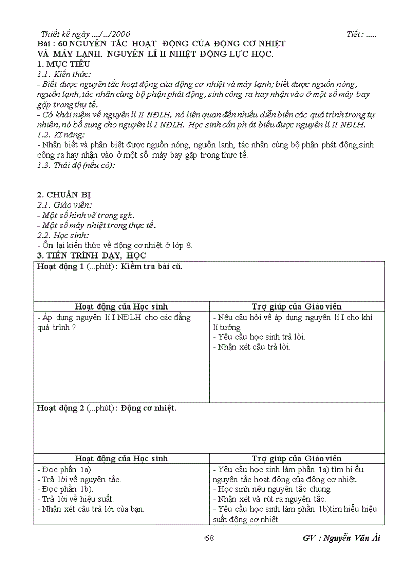 image for page Giao an VAT LY 10 NC HK II hot kha day du