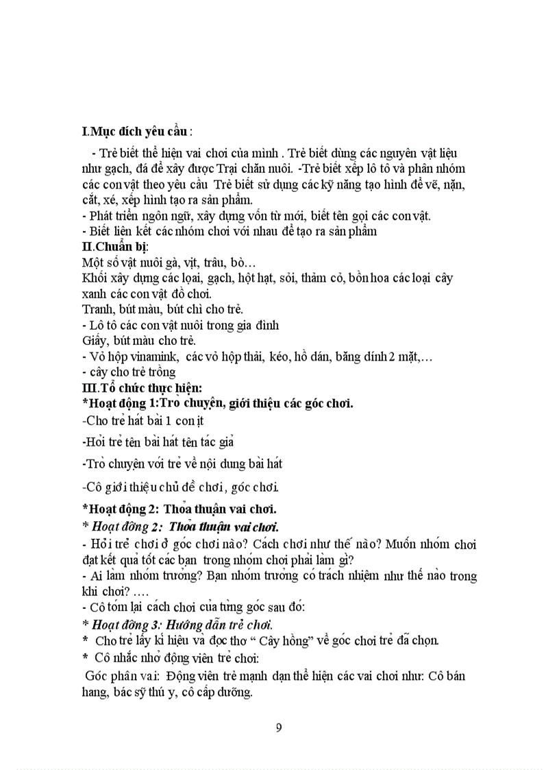 image for page Giao an chu de dong vat 1