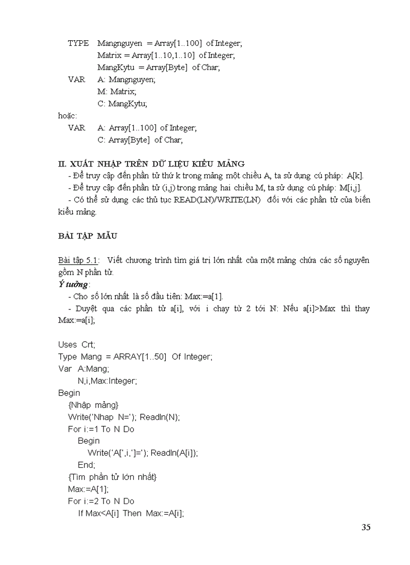 image for page Giáo trình bài tập Pascal