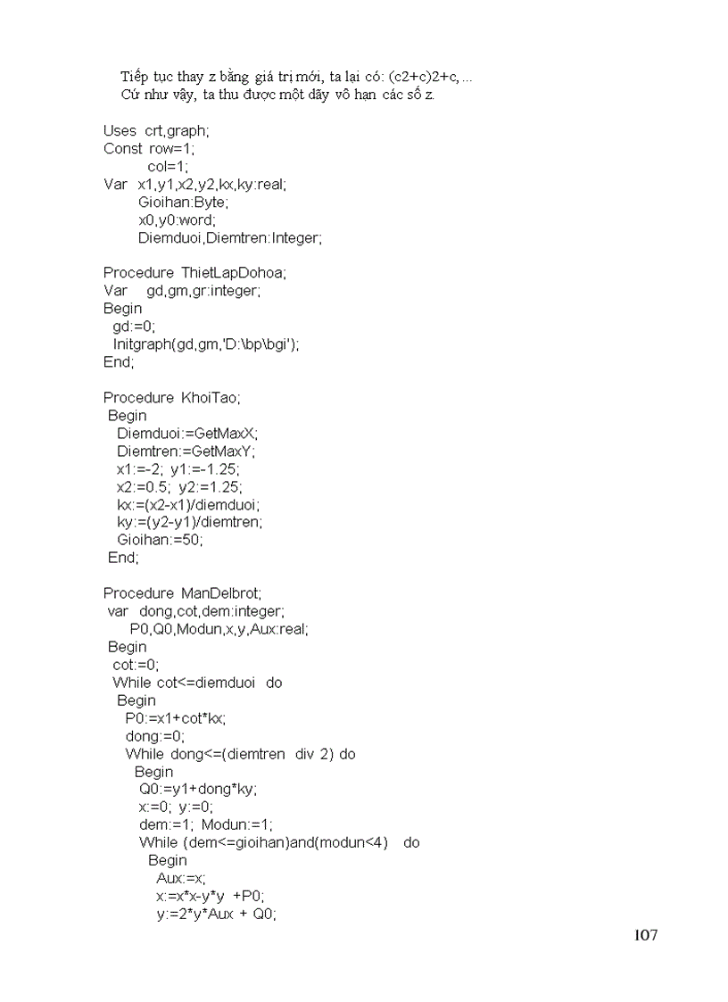 image for page Giáo trình bài tập Pascal