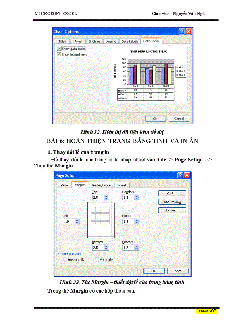 image for page Giáo trình EXCEL