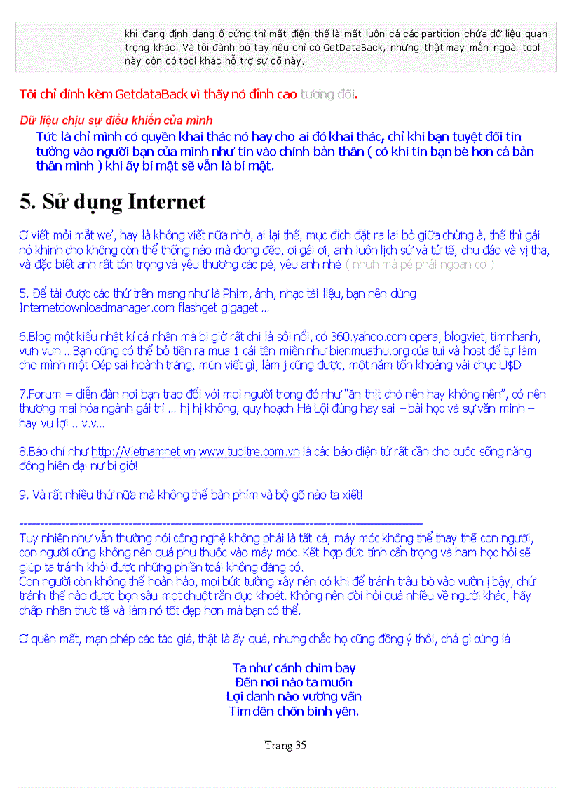 image for page Giáo trình máy tính từ A Z