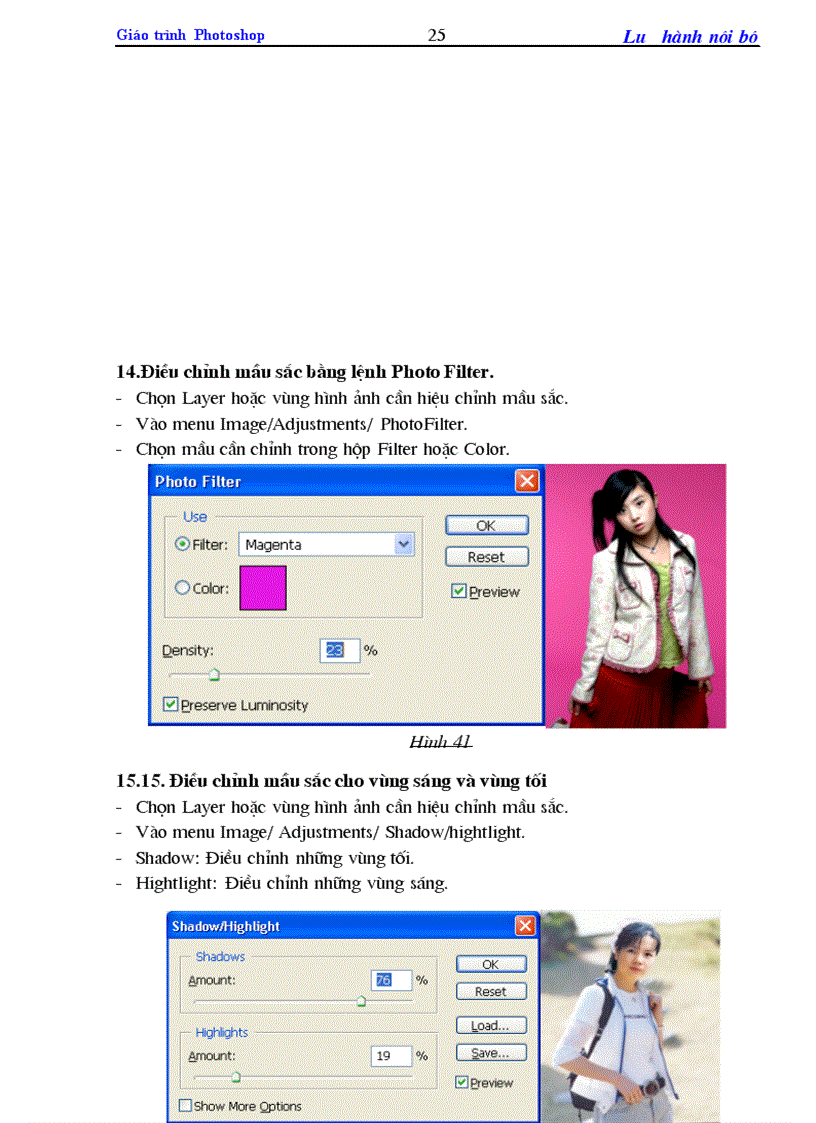 image for page Giáo trình Photoshop 7 0