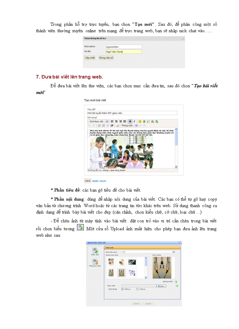 image for page Giao trinh tao Website tren Violet