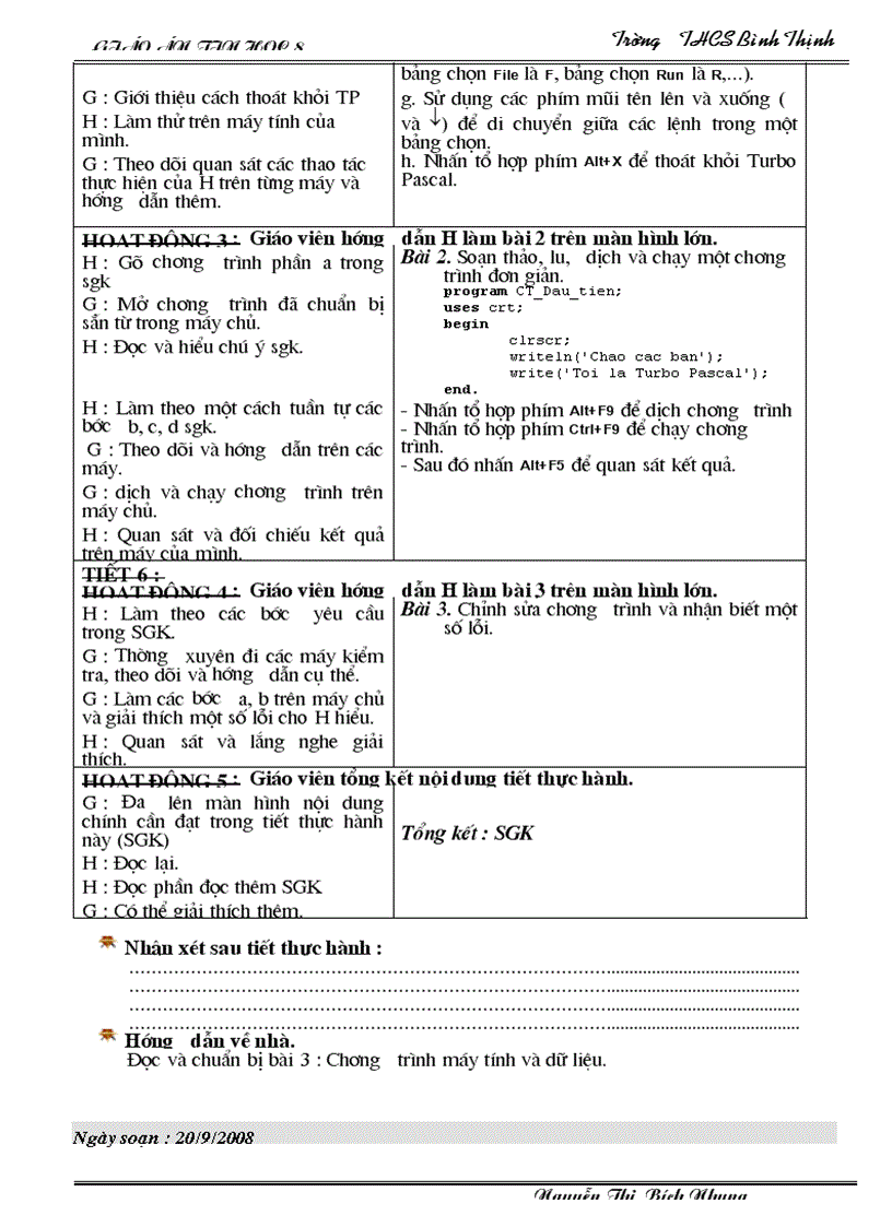 image for page Giao an tin hoc 8 1