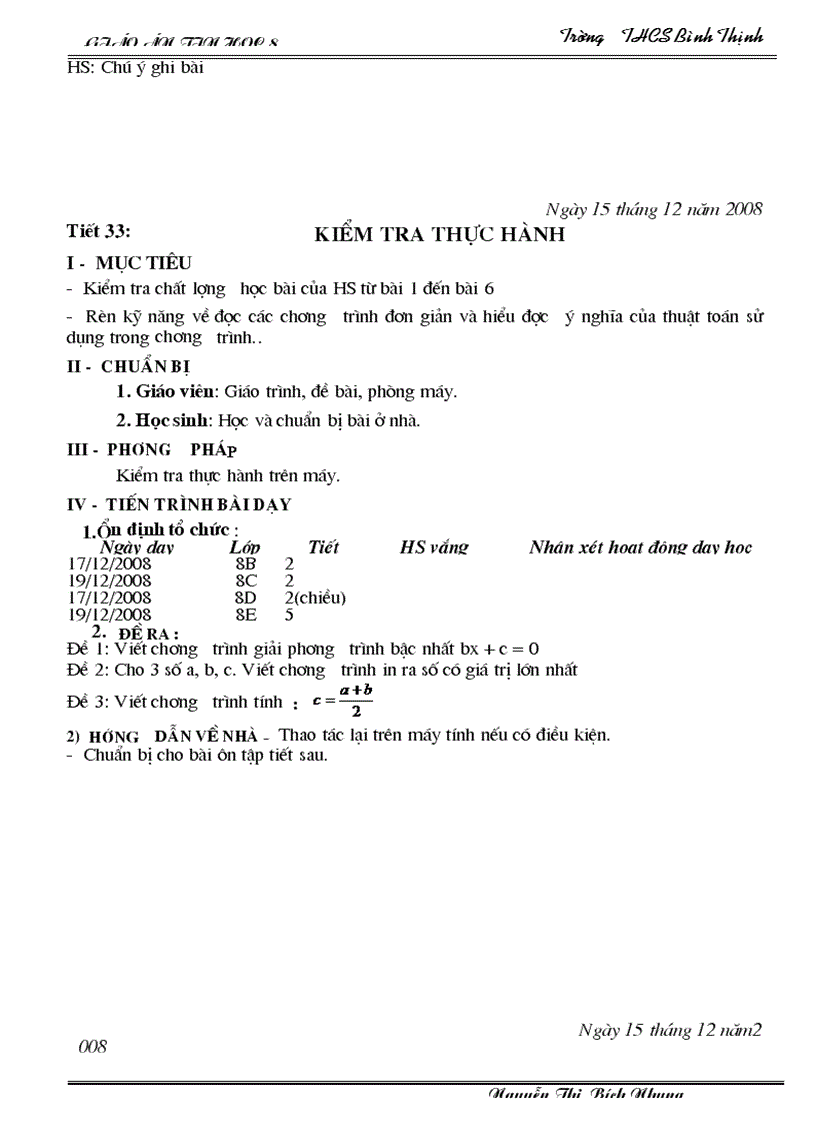 image for page Giao an tin hoc 8 1