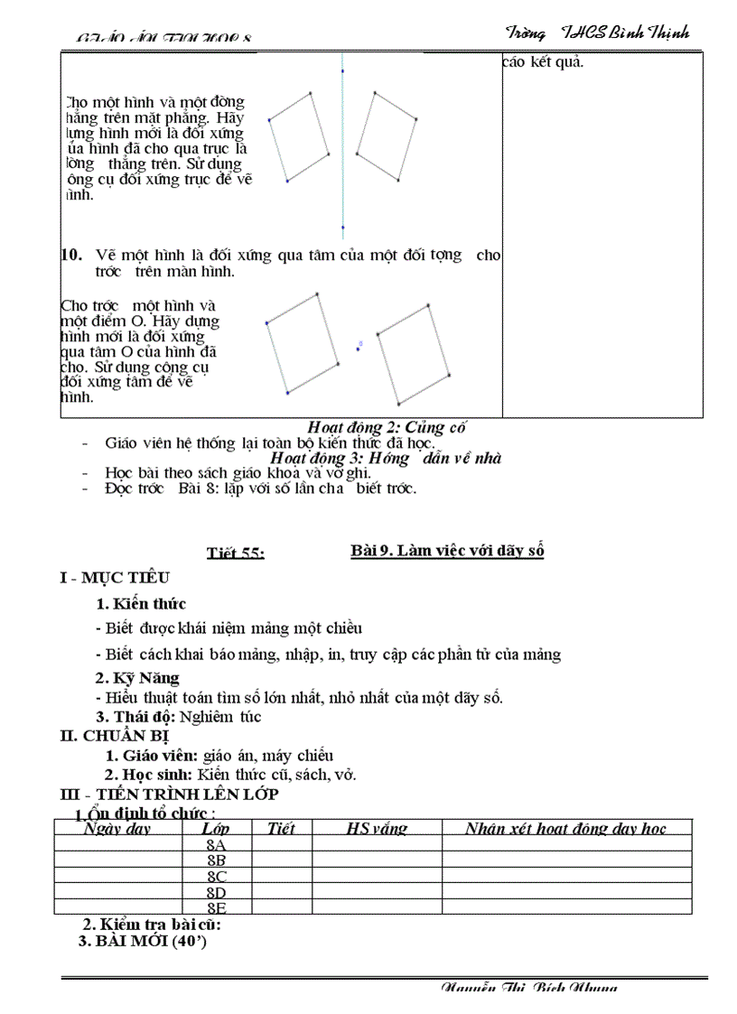 image for page Giao an tin hoc 8 1