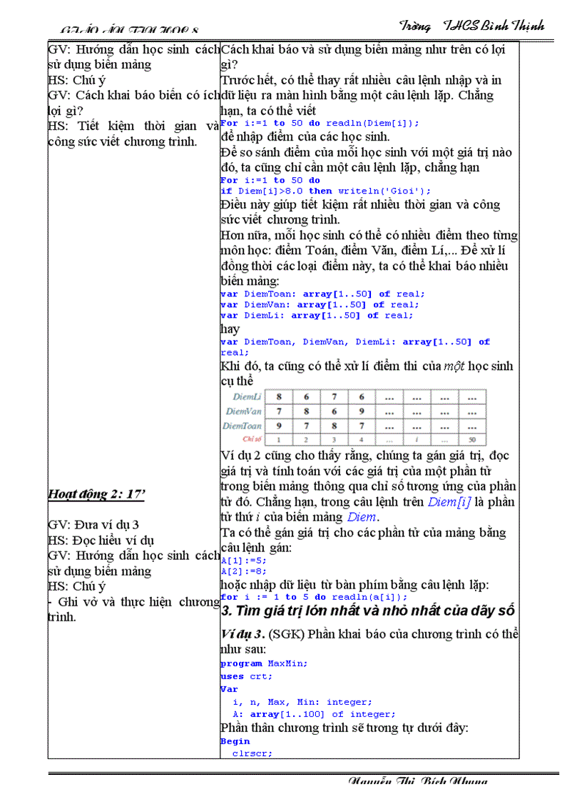 image for page Giao an tin hoc 8 1