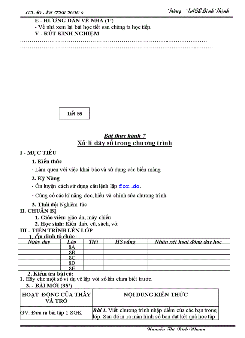 image for page Giao an tin hoc 8 1