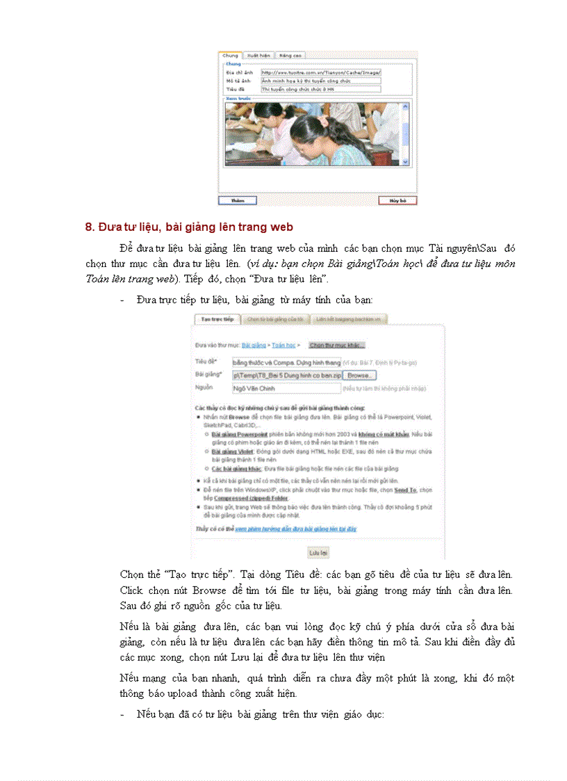 image for page Giáo trình tạo Website trên violet 1