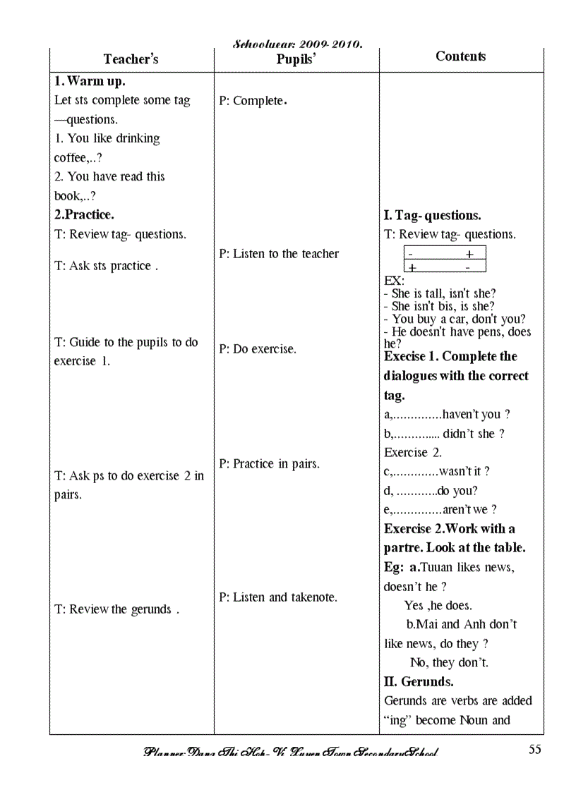 image for page Giáo án anh 9 1