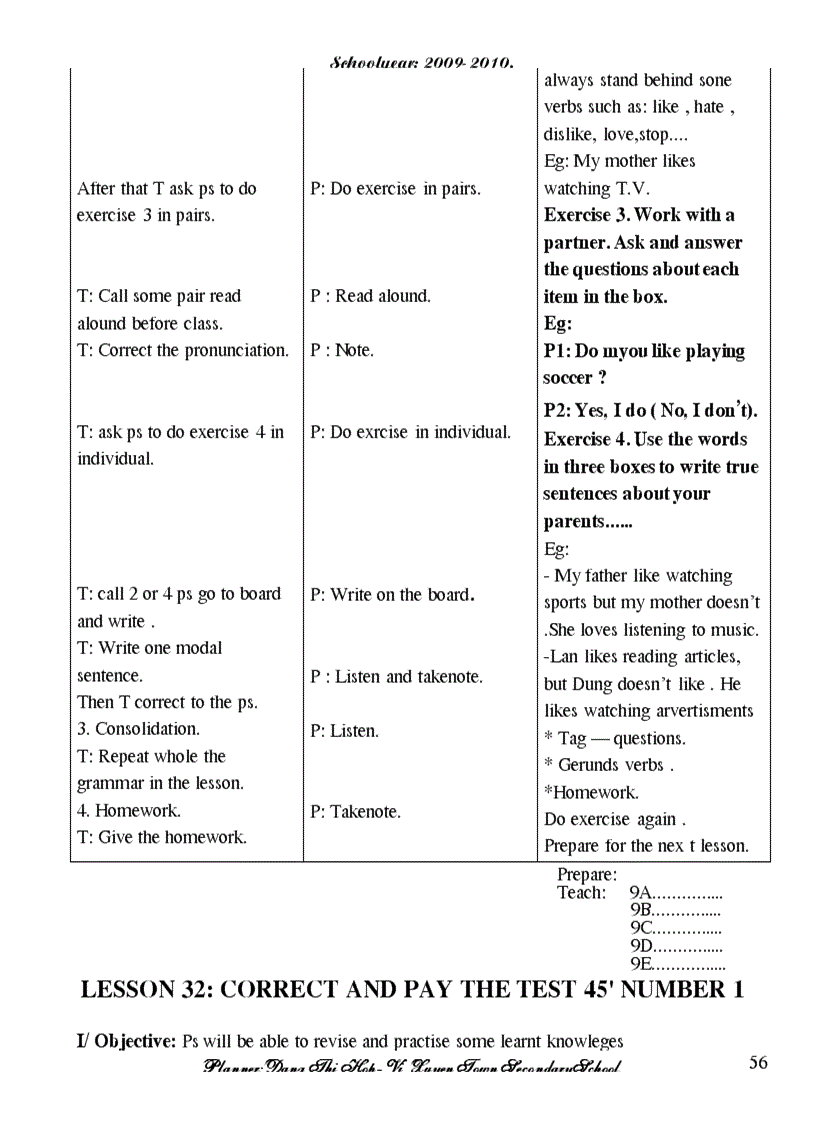 image for page Giáo án anh 9 1