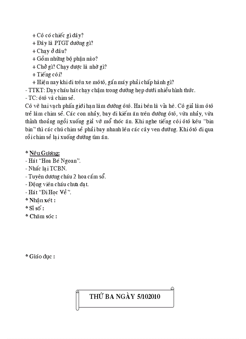 image for page Giáo án chủ đề PTGT 1