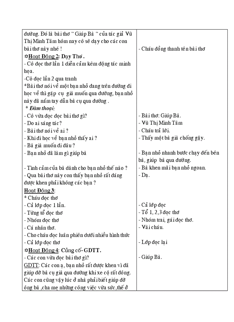 image for page Giáo án chủ đề PTGT 1