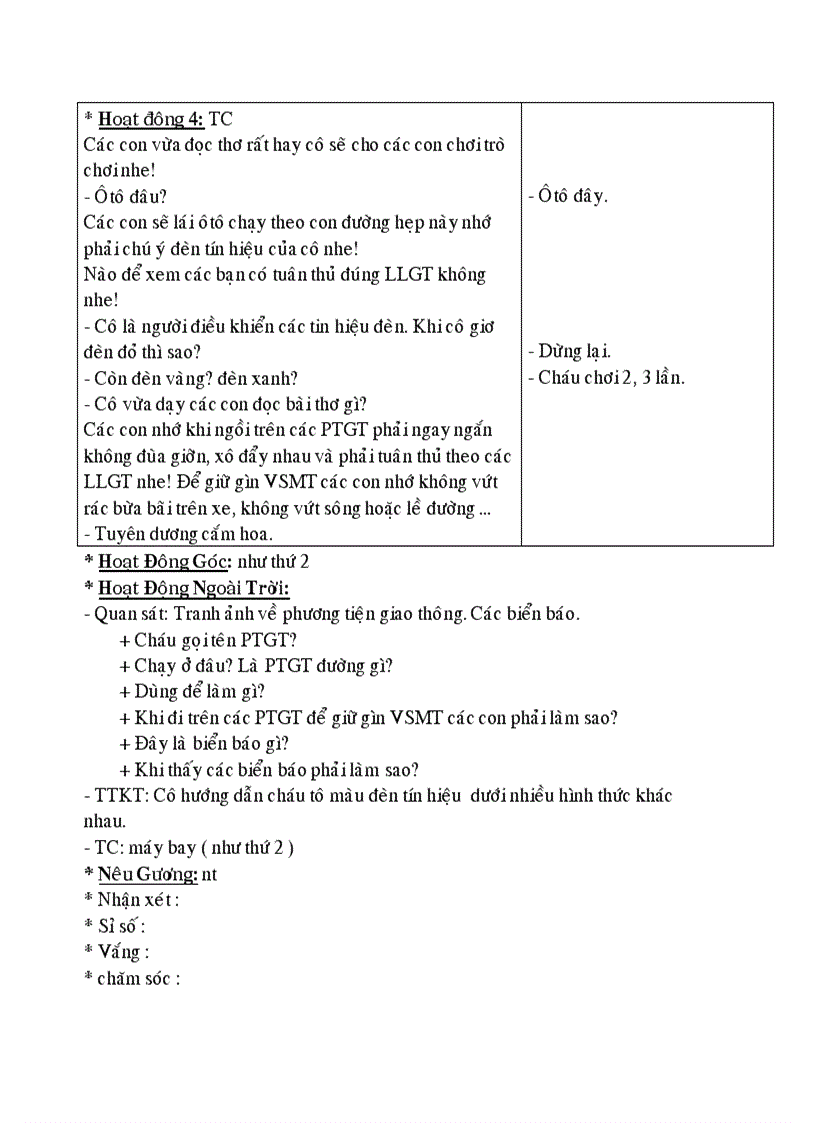 image for page Giáo án chủ đề PTGT 1