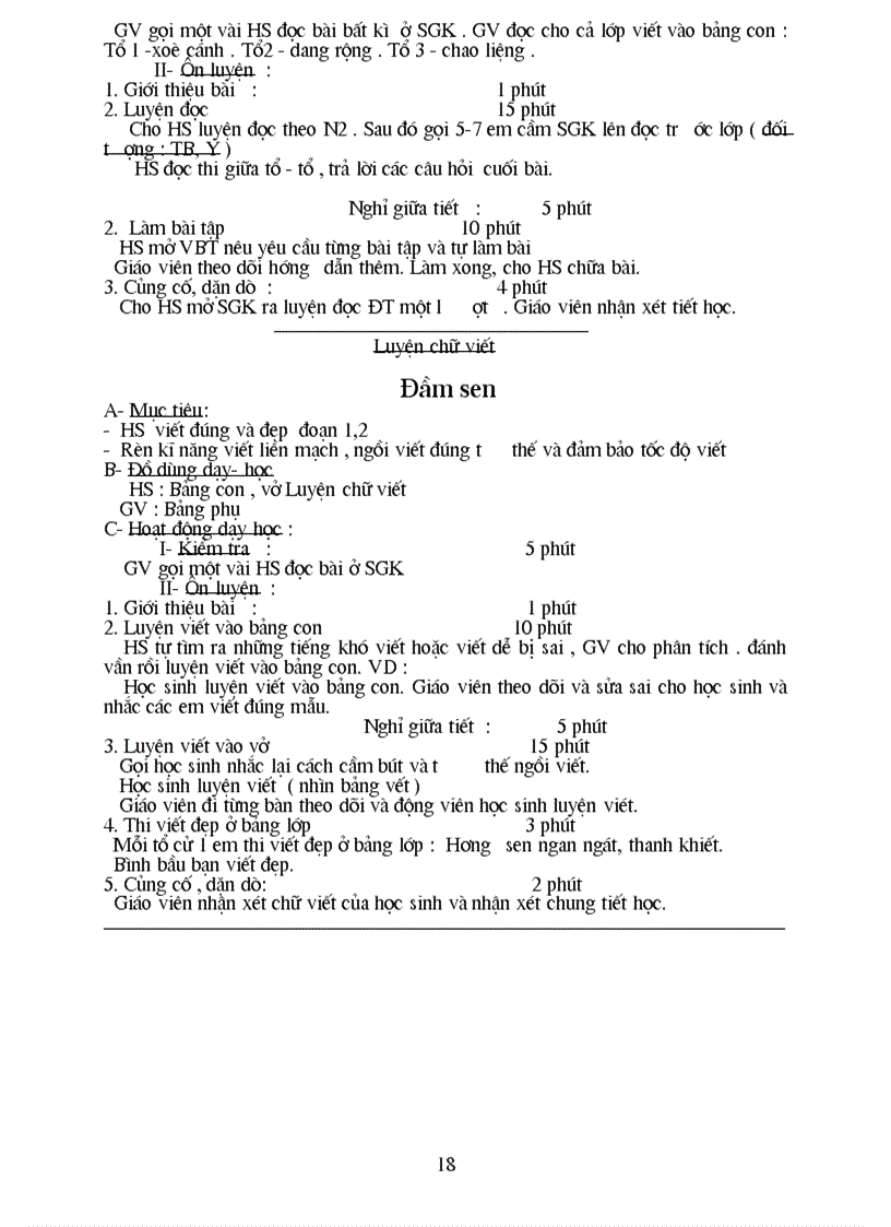 image for page Giáo án lớp 1 Tuần 29 1