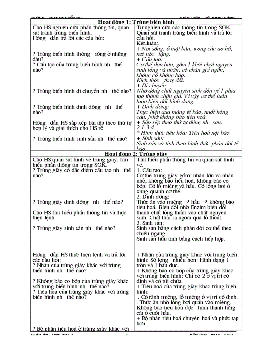 image for page Giáo án sinh 7 1
