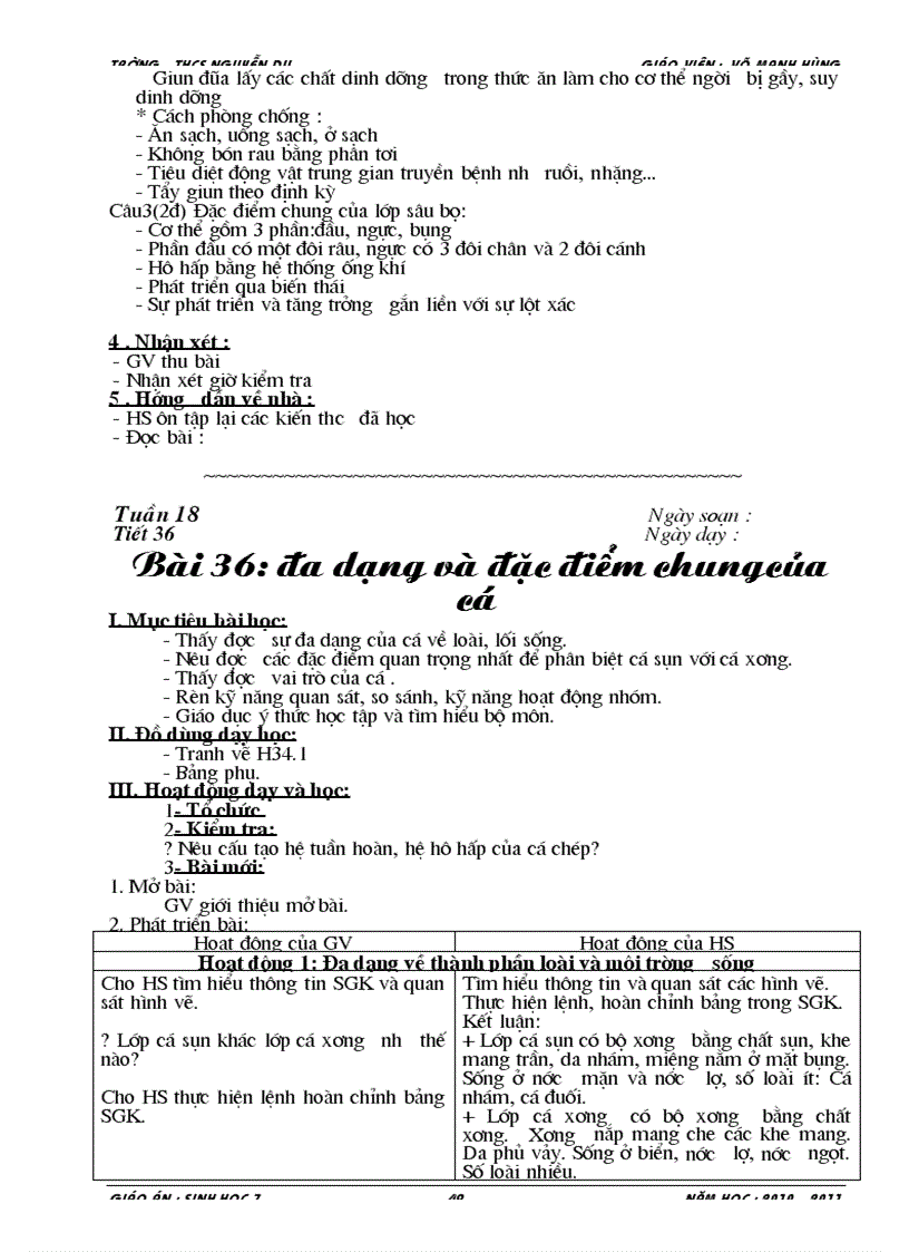 image for page Giáo án sinh 7 1