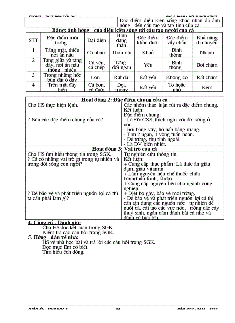 image for page Giáo án sinh 7 1