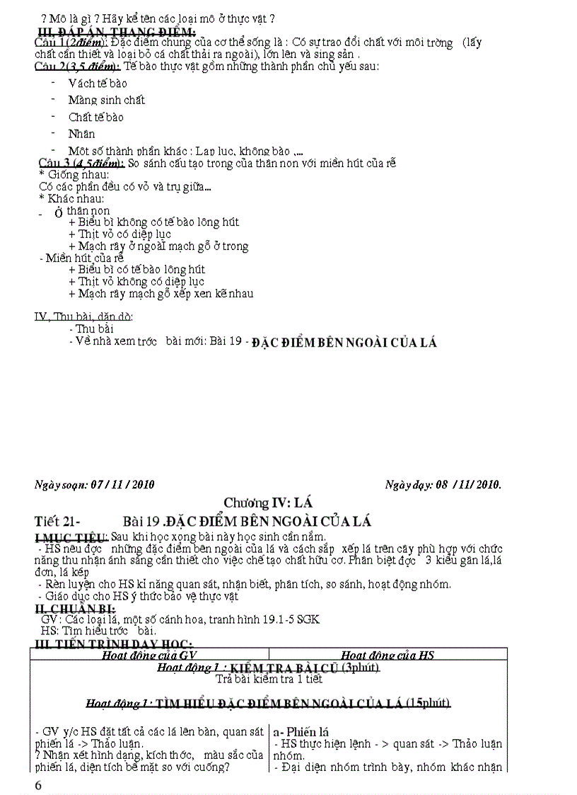 image for page Giáo án Sinh học 6 1