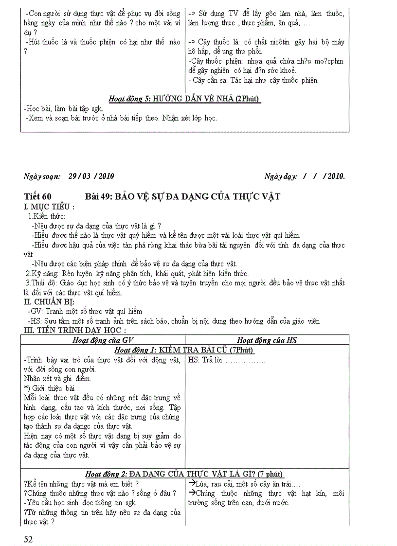 image for page Giáo án Sinh học 6 1