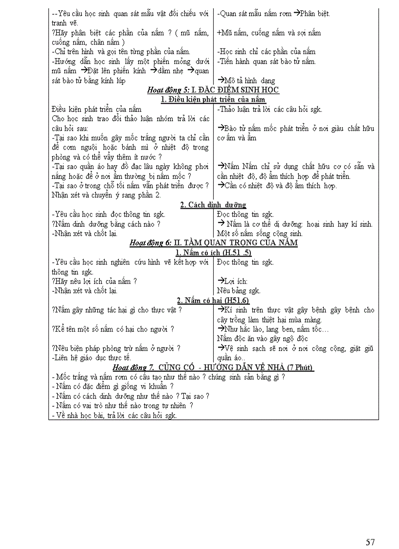 image for page Giáo án Sinh học 6 1