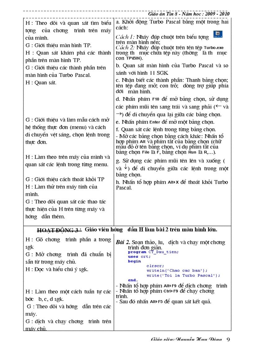 image for page Giáo án Tin 8 1