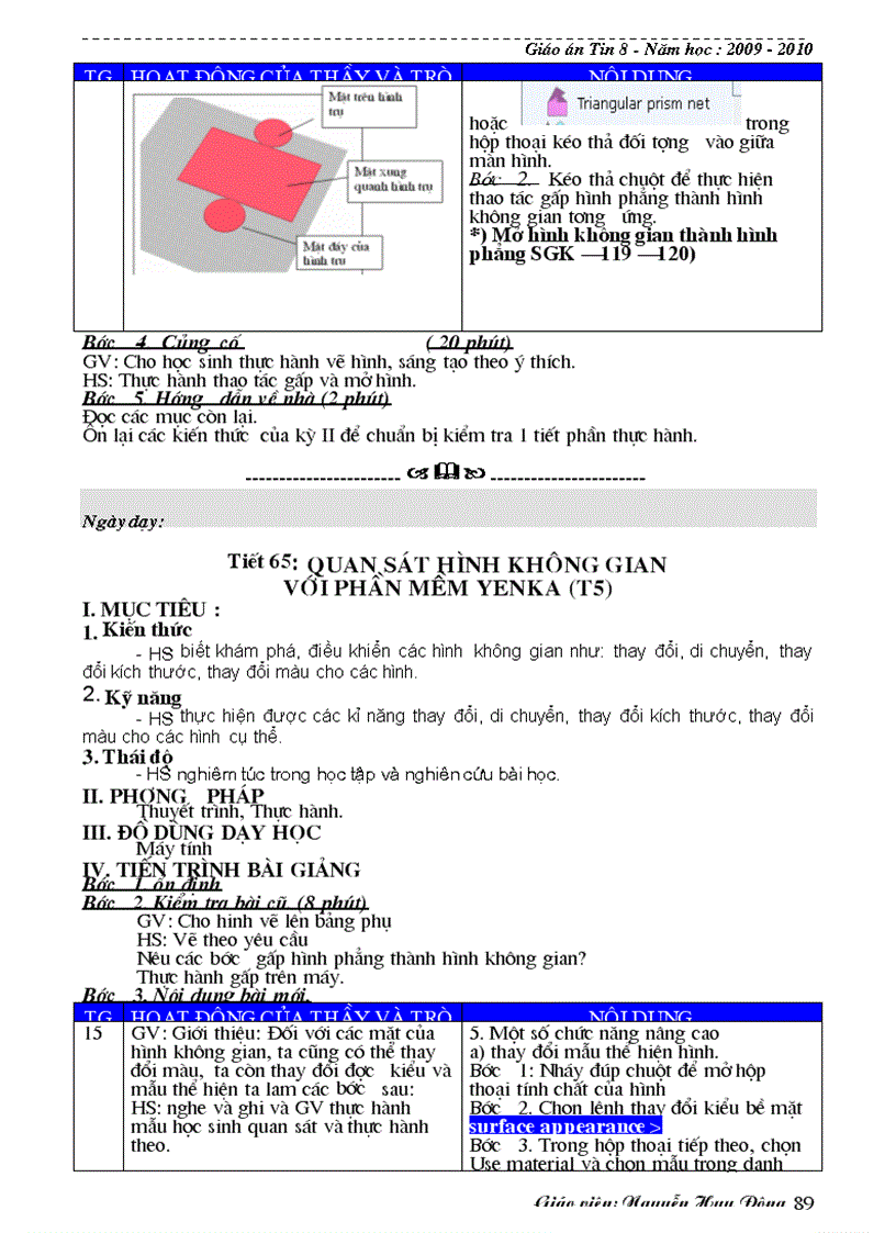 image for page Giáo án Tin 8 1