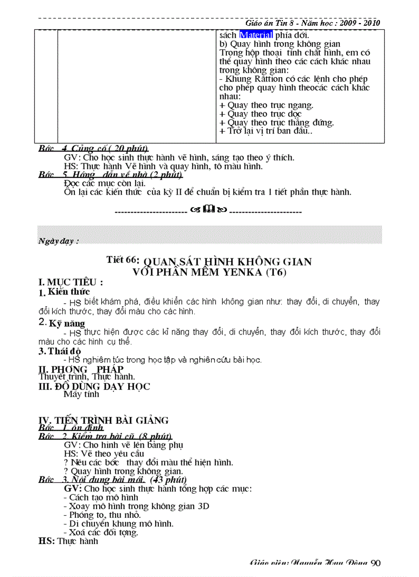 image for page Giáo án Tin 8 1