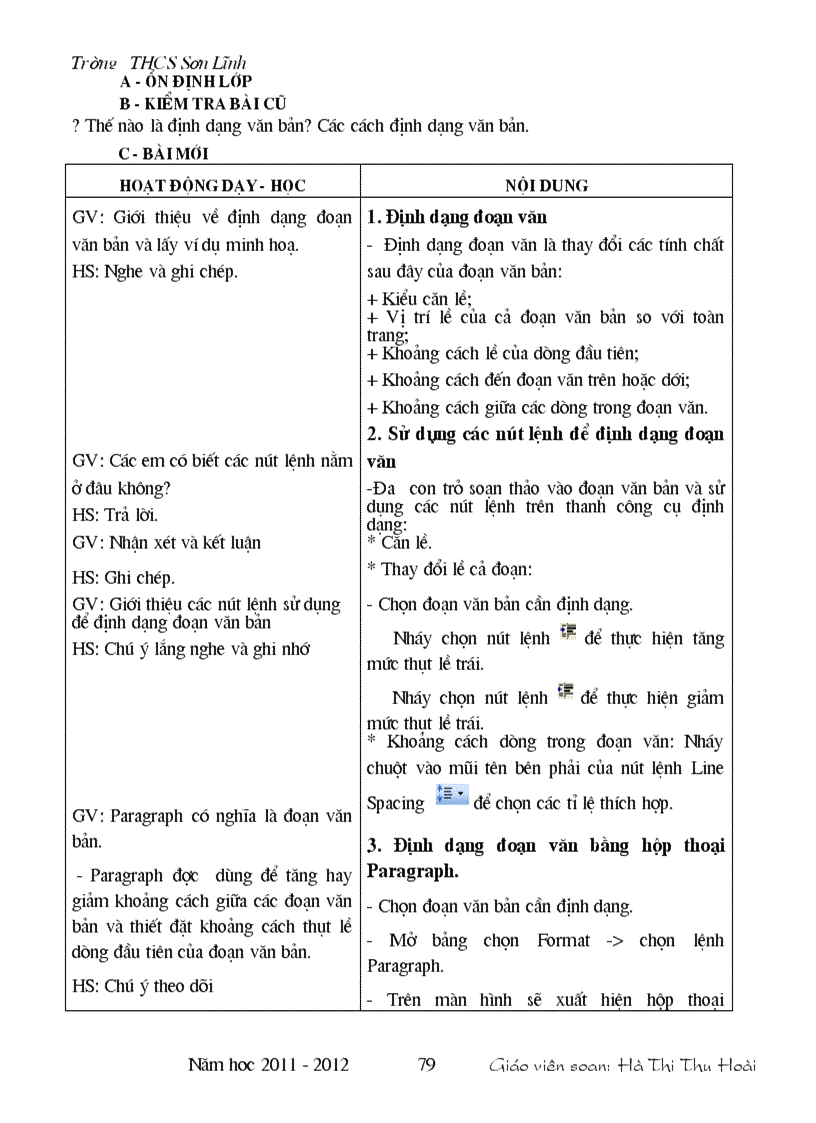 image for page Giáo án tin học 6 1