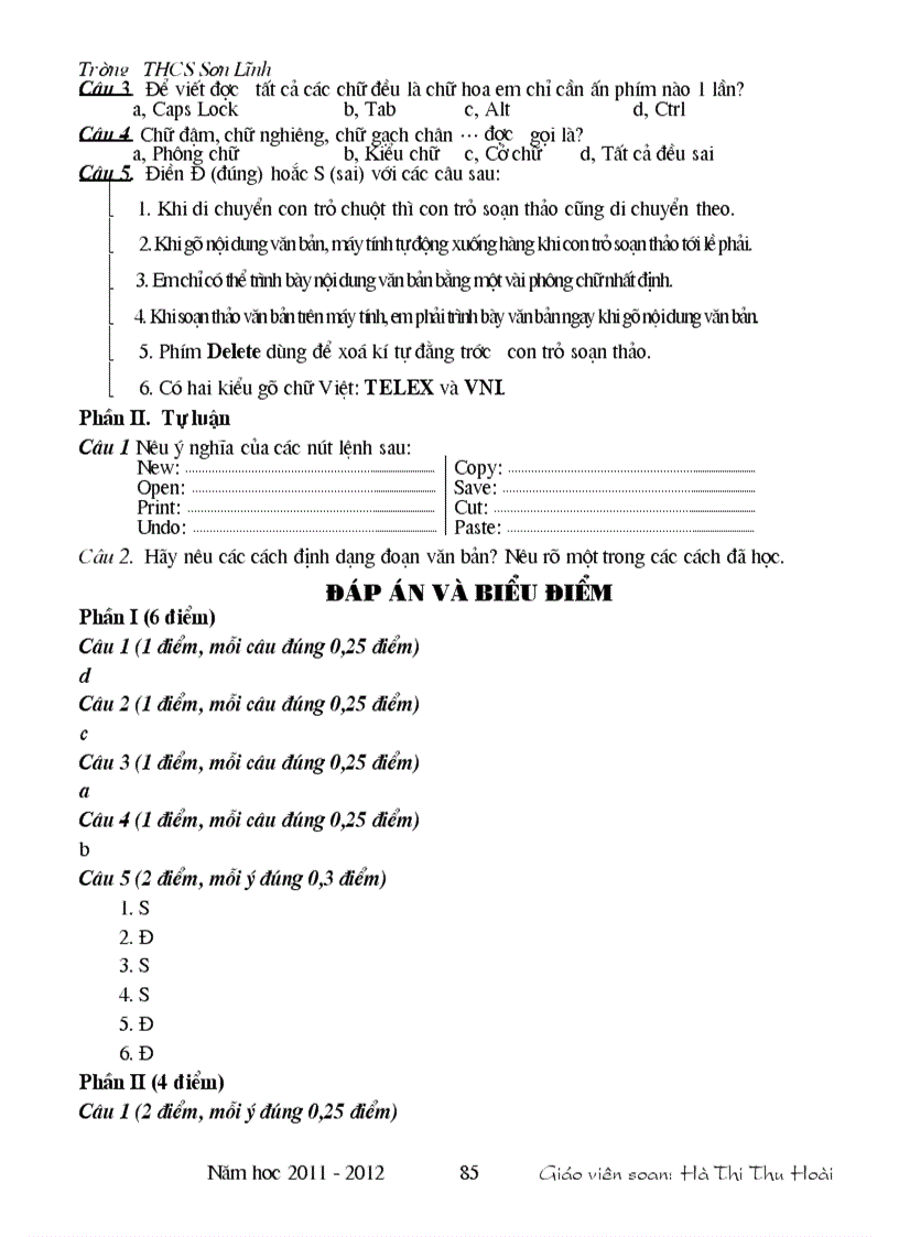 image for page Giáo án tin học 6 1