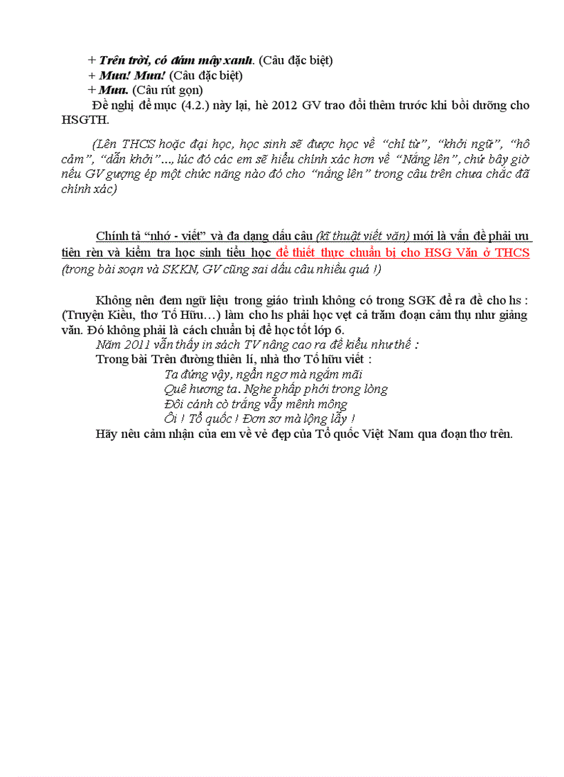 image for page Góp ý về tài liệu BDHSG Tiếng Việt TH