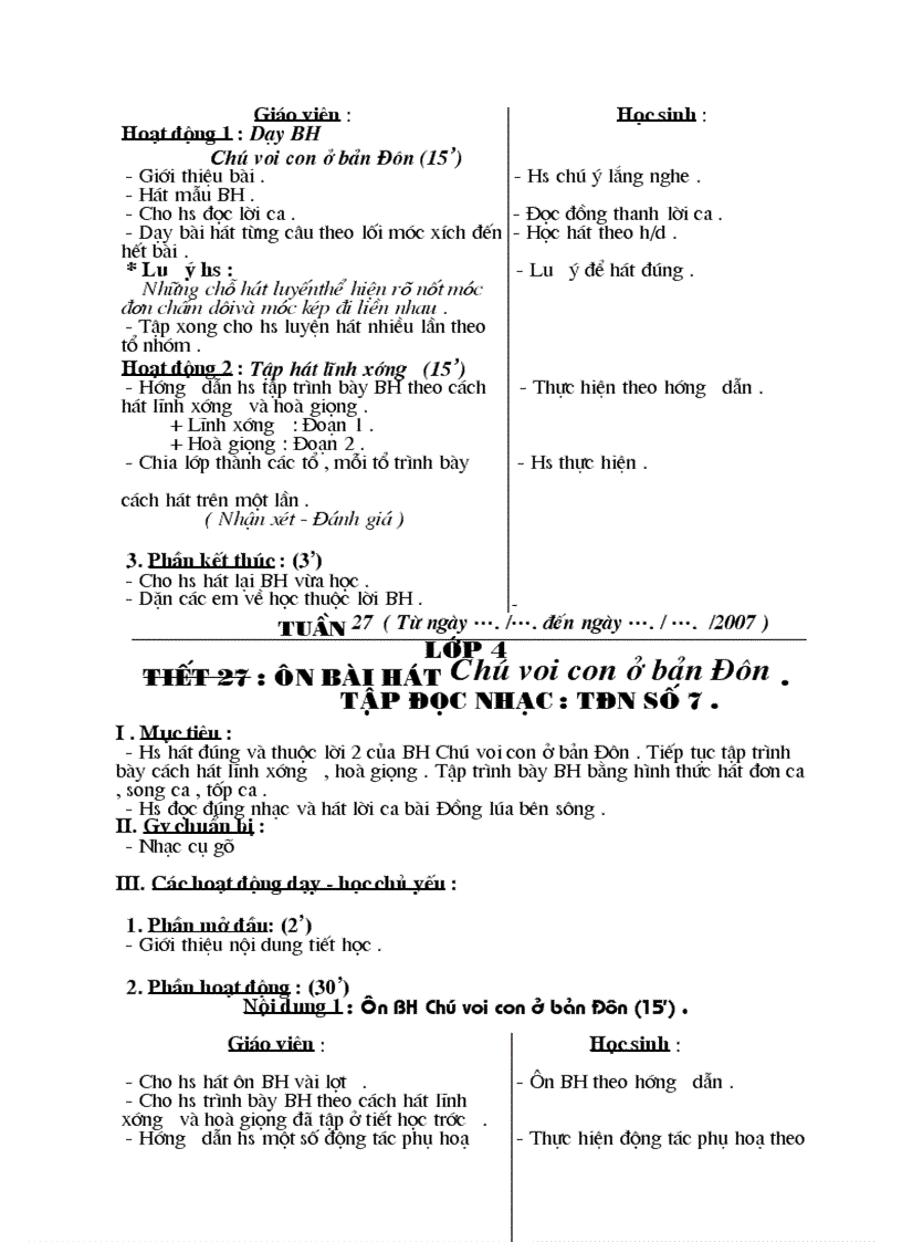 image for page Hát nhạc lớp 4