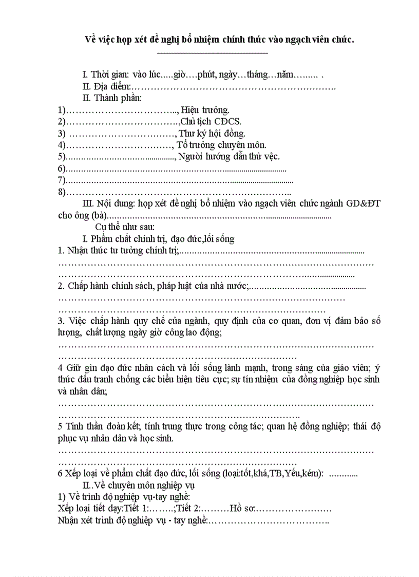 image for page Hồ sơ hết tập sự