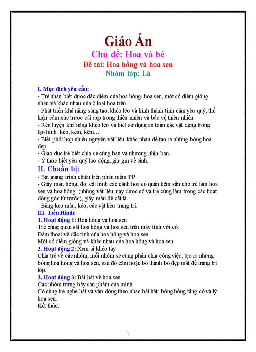 image for page Hoa hồng hoa sen