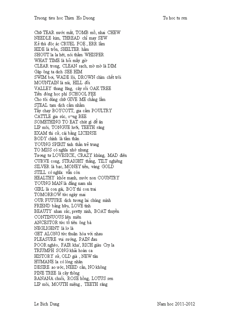 image for page Hoc tu vung tienganh