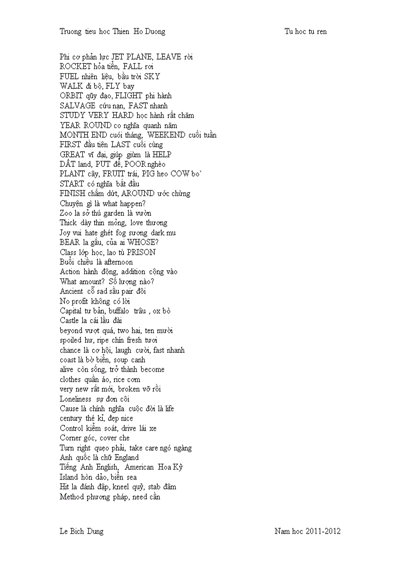 image for page Hoc tu vung tienganh