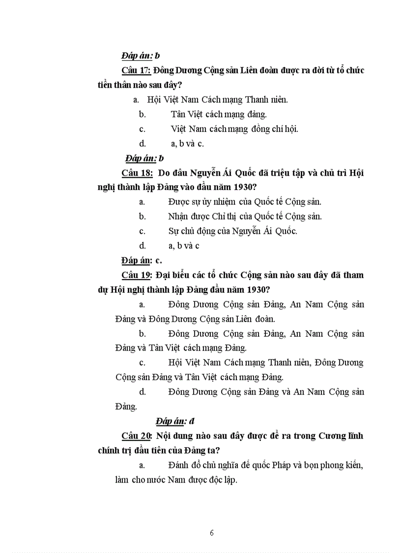 image for page Hỏi và đáp môn ls đảng